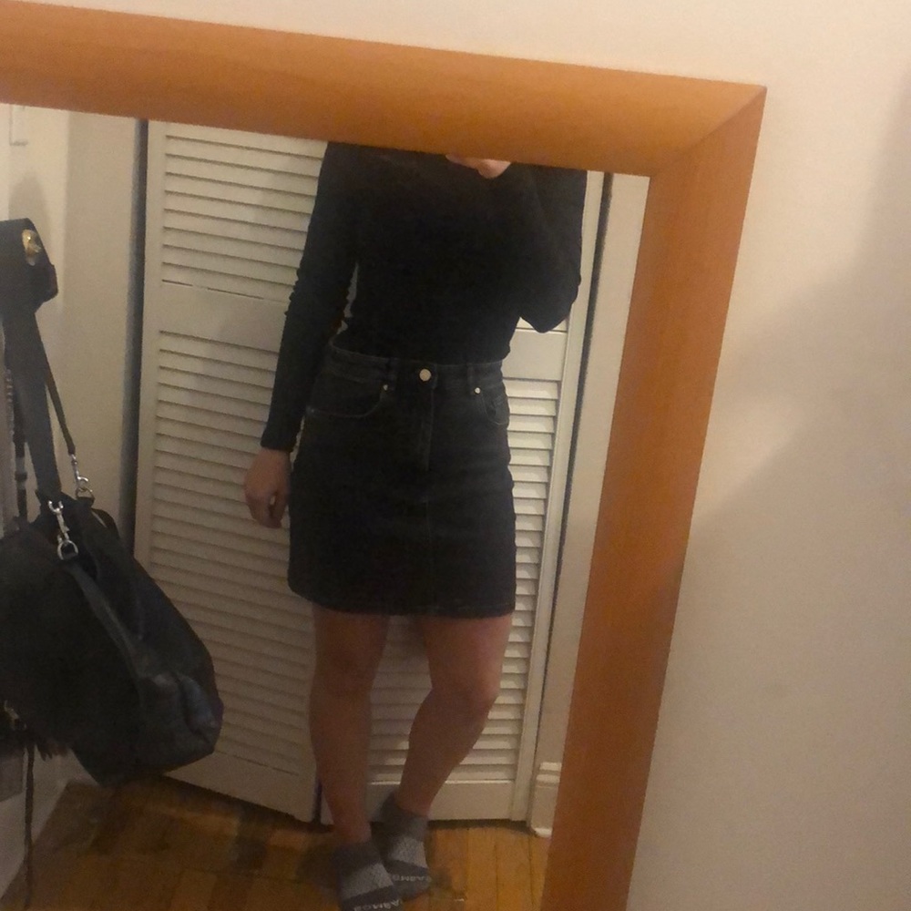Denim skirt